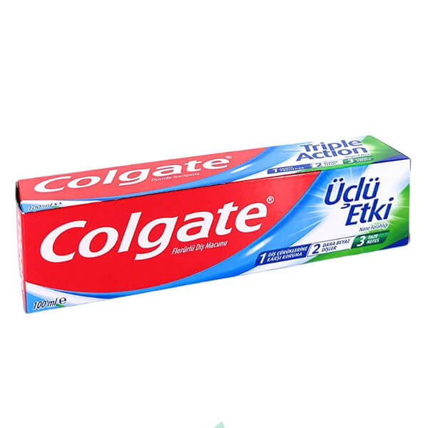Colgate Triple Action Mint Fresh Toothpaste 100 ml by Beauty Care Bag
