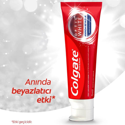 Colgate Optic White Instant Whitening Toothpaste 75ml by Beauty Care Bag