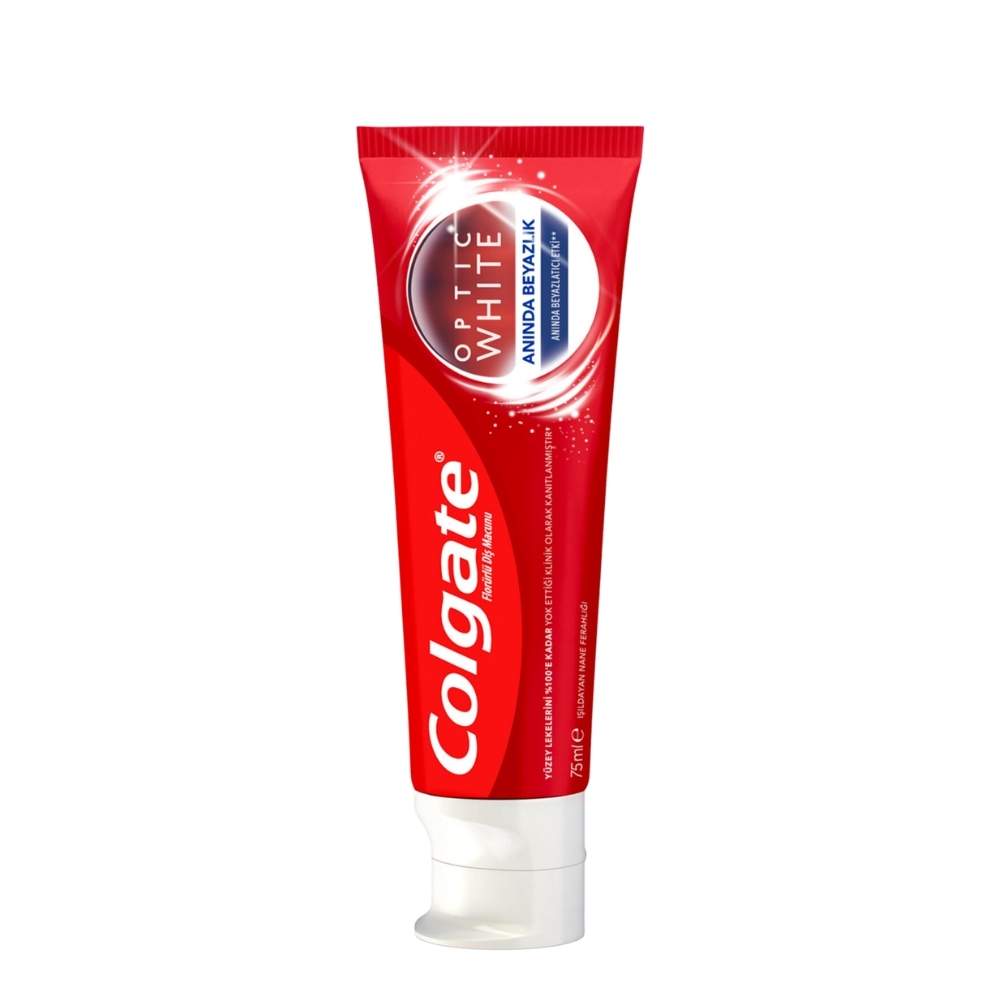 Colgate Optic White Instant Whitening Toothpaste 75ml by Beauty Care Bag