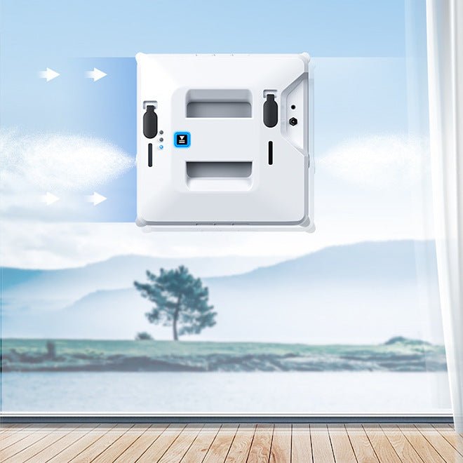 Compact Window Cleaning Robot – Smart Automatic Glass CleanerWindow cleaner robotTorqelo.com