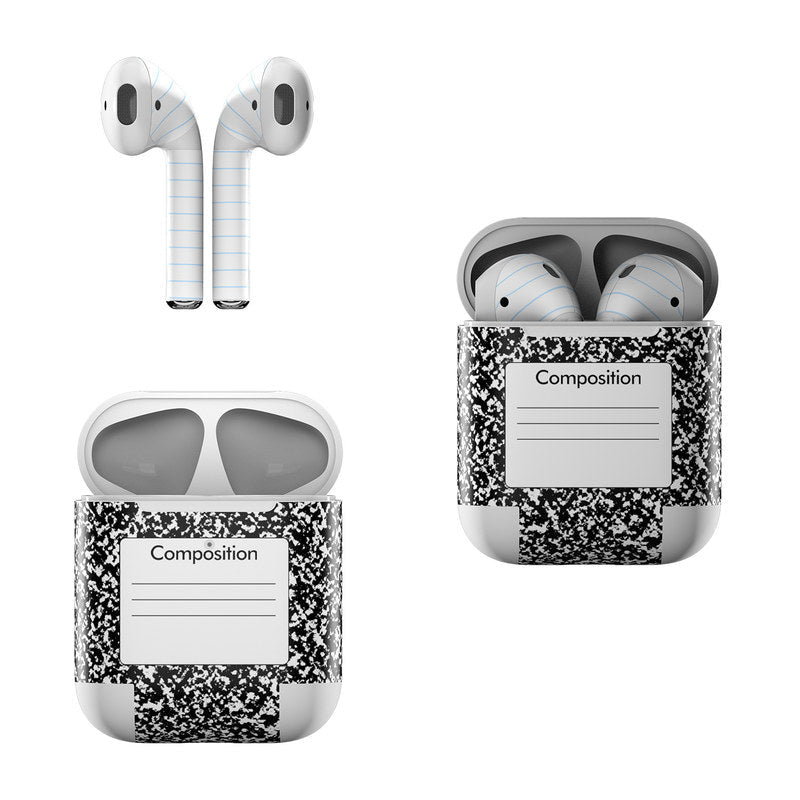 Composition Notebook - Apple AirPods SkinAudio SkinsTorqelo.com
