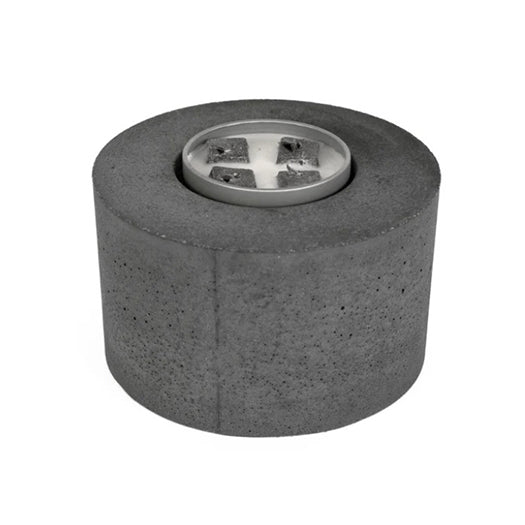 Classic Cylinder Concrete Fire Pit by City Bonfires