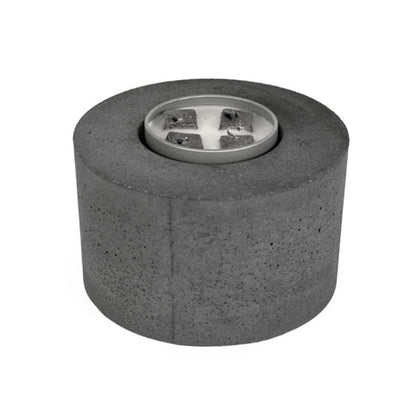 Classic Cylinder Concrete Fire Pit by City Bonfires