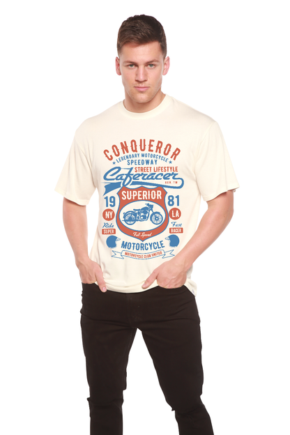 Conqueror Speedway men's bamboo graphic T-shirt – view 7