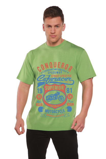 Conqueror Speedway men's bamboo graphic T-shirt – view 8