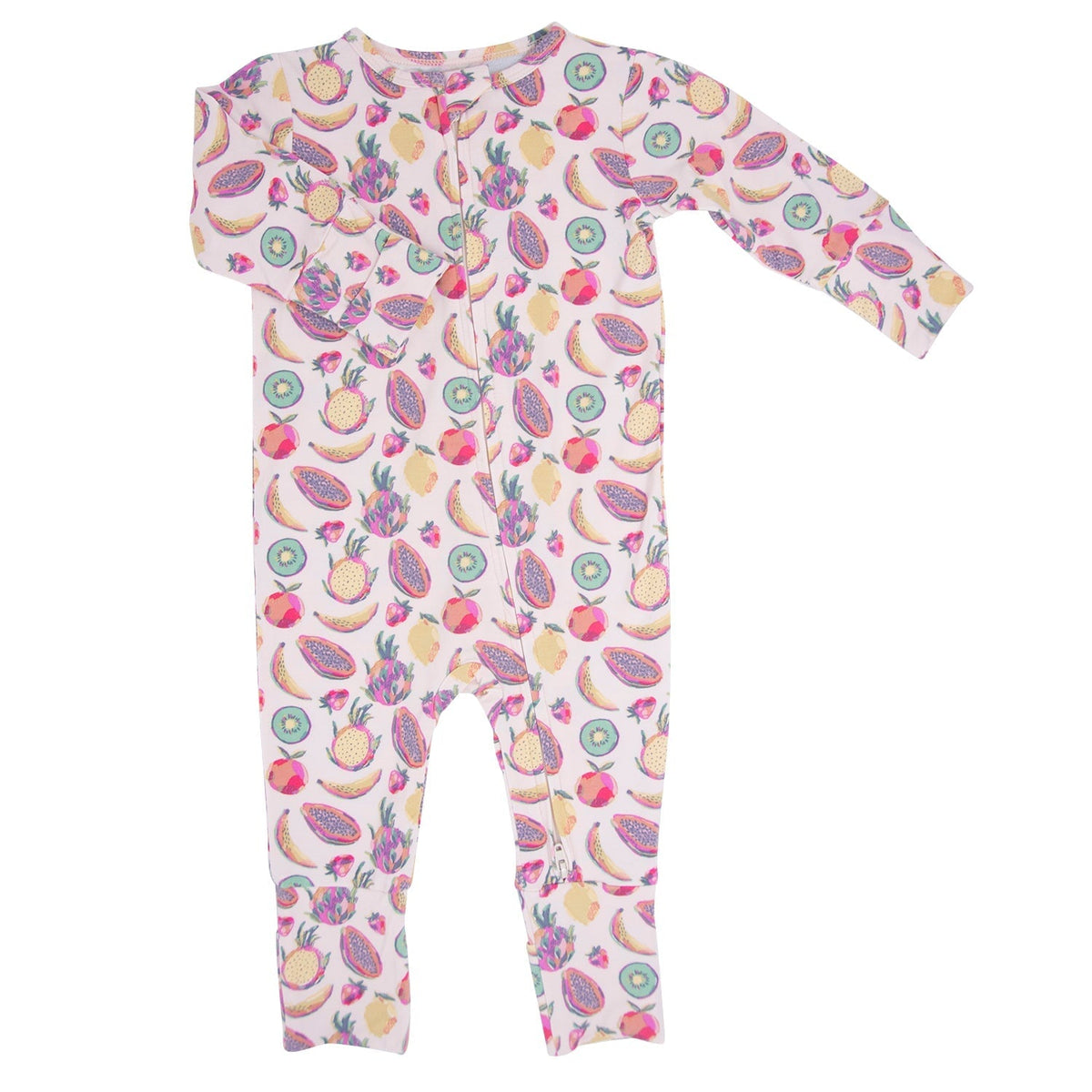 Tropical Fruit Convertible Romper by Sweet Bamboo