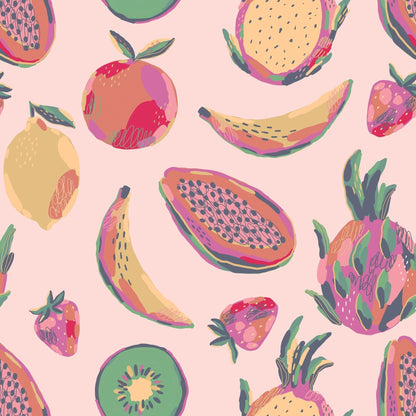 Tropical Fruit Convertible Romper by Sweet Bamboo