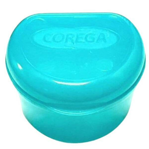 Corega Denture Storage Case for Hygienic Protection by Beauty Care Bag