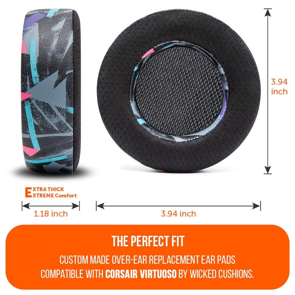 Corsair Virtuoso Earpads - WC FreeZe Cooling GelCooling Gel Ear PadsTorqelo.com