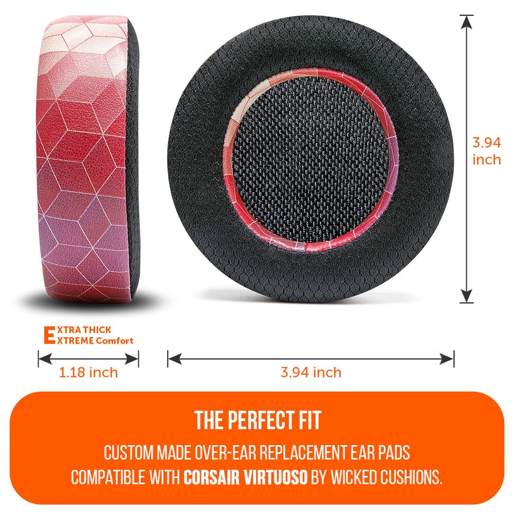 Corsair Virtuoso Earpads - WC FreeZe Cooling GelCooling Gel Ear PadsTorqelo.com