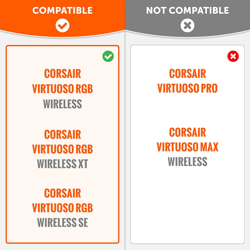 Corsair Virtuoso Earpads - WC FreeZe Cooling GelCooling Gel Ear PadsTorqelo.com