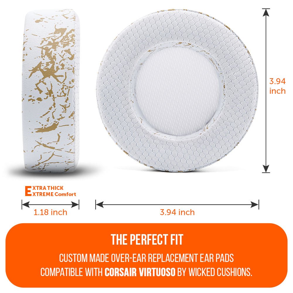 Corsair Virtuoso Earpads - WC FreeZe Cooling GelCooling Gel Ear PadsTorqelo.com