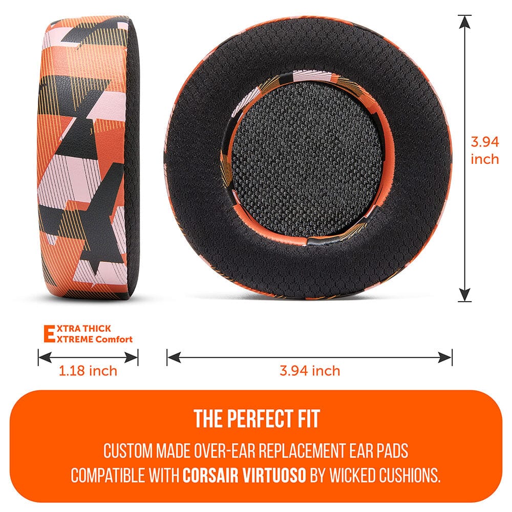 Corsair Virtuoso Earpads - WC FreeZe Cooling GelCooling Gel Ear PadsTorqelo.com