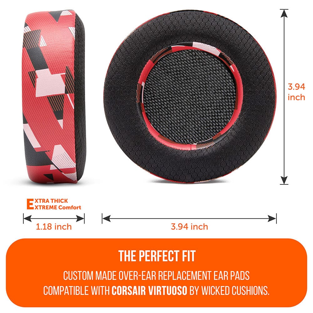 Corsair Virtuoso Earpads - WC FreeZe Cooling GelCooling Gel Ear PadsTorqelo.com
