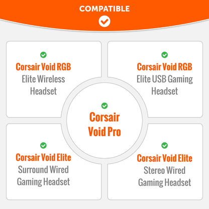 Corsair Void Pro Replacement EarpadsEar PadsTorqelo.com