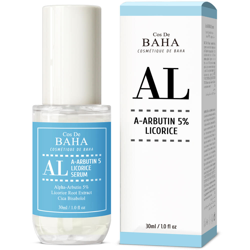 Cos De BAHA AL Alpha Arbutin 5% Licorice Serum 30ml by Seoulia