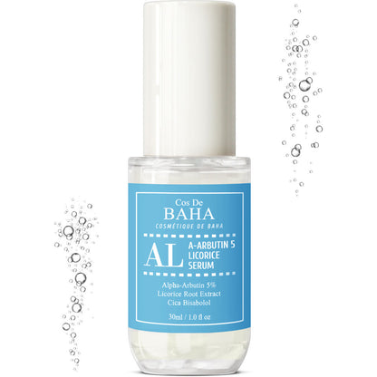 Cos De BAHA AL Alpha Arbutin 5% Licorice Serum 30ml by Seoulia