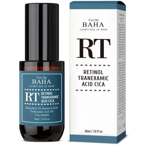 Cos De BAHA RT Retinol 0.02% + Tranexamic Acid & Bakuchiol 2% Serum 30ml by Seoulia