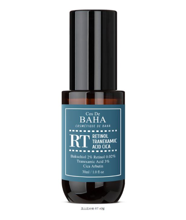 Cos De BAHA RT Retinol 0.02% + Tranexamic Acid & Bakuchiol 2% Serum 30ml by Seoulia