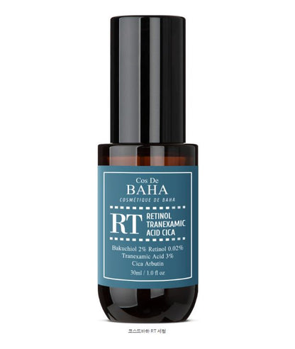 Cos De BAHA RT Retinol 0.02% + Tranexamic Acid & Bakuchiol 2% Serum 30ml by Seoulia