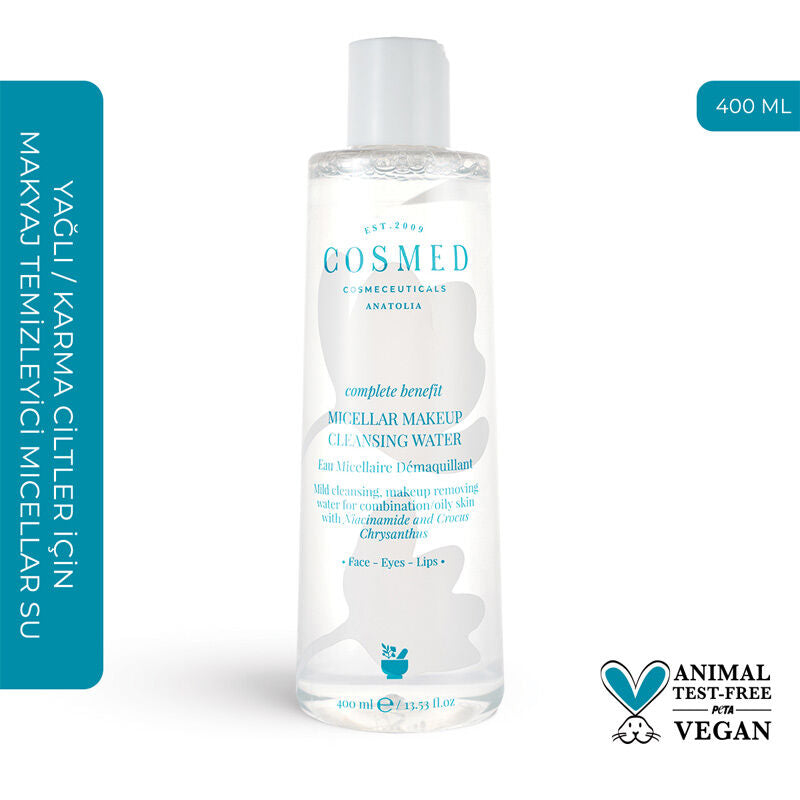 Cosmed Complete Benefit Micellar Water for Oily Skin 400 ml by Beauty Care Bag
