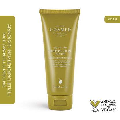 Cosmed Day to Day Purifying Peeling Cream for Smooth Skin 60 ml by Beauty Care Bag