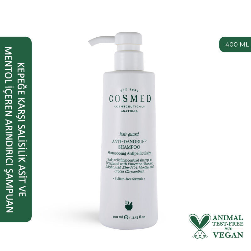 Cosmed Hair Guard Anti-Dandruff Shampoo 400 ml by Beauty Care Bag