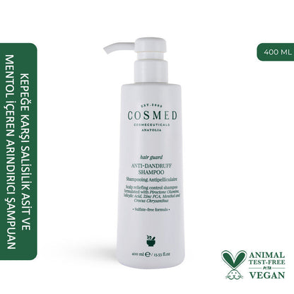 Cosmed Hair Guard Anti-Dandruff Shampoo 400 ml by Beauty Care Bag