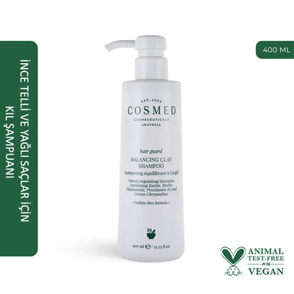 Cosmed Hair Guard Purifying Clay Shampoo 400 ml by Beauty Care Bag