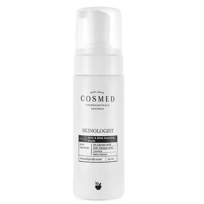 Cosmed Skinologist AHA BHA Foaming Wash for Smooth Skin 150 ml by Beauty Care Bag