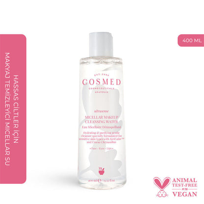 Cosmed Ultrasense Micellar Cleansing Water for Sensitive Skin 400ml by Beauty Care Bag