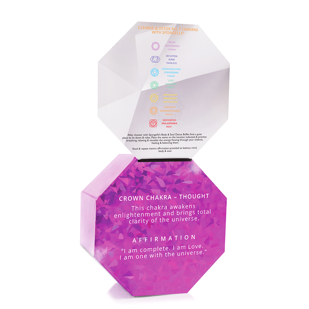 Cosmic Lavender | Spiritual Detox (Rose Quartz)Body Wash Infused BufferTorqelo.com
