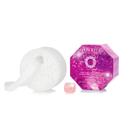 Cosmic Lavender | Spiritual Detox (Rose Quartz)Body Wash Infused BufferTorqelo.com