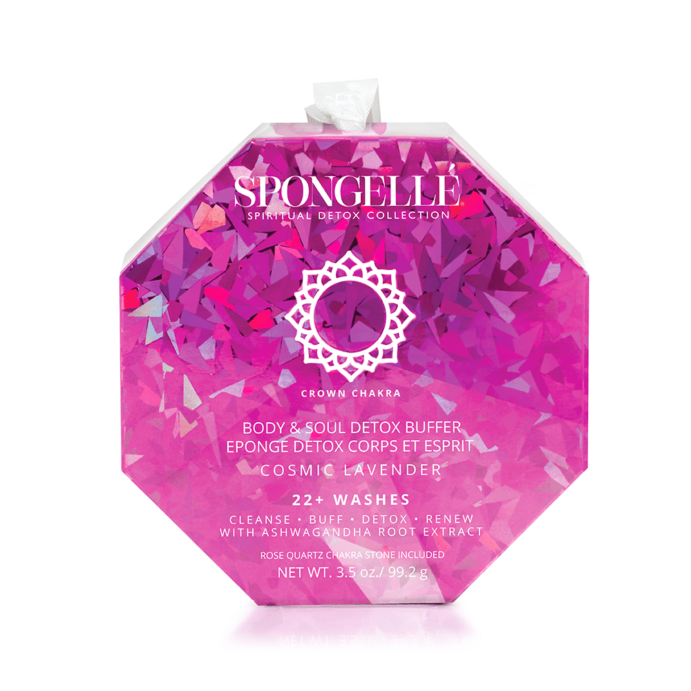Cosmic Lavender | Spiritual Detox (Rose Quartz)Body Wash Infused BufferTorqelo.com