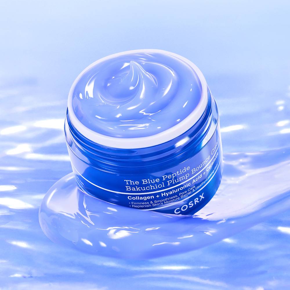 COSRX The Blue Peptide Bakuchiol Plump Bounce Cream 50g by Seoulia
