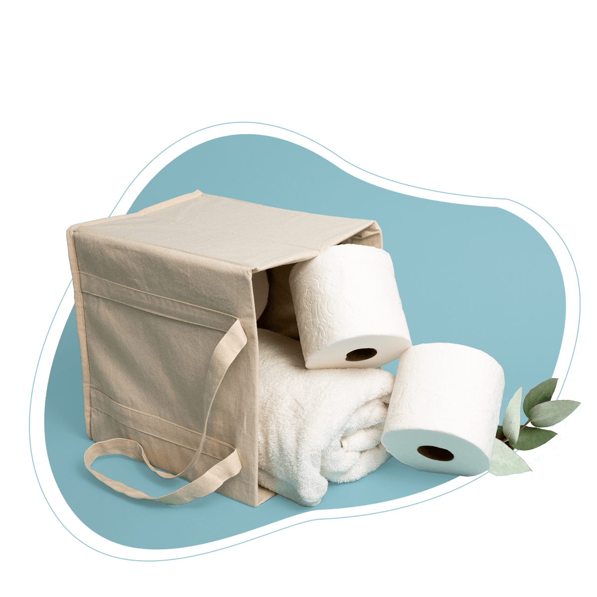 Collapsible Grocery Shopping Bags by Organic Cotton Mart