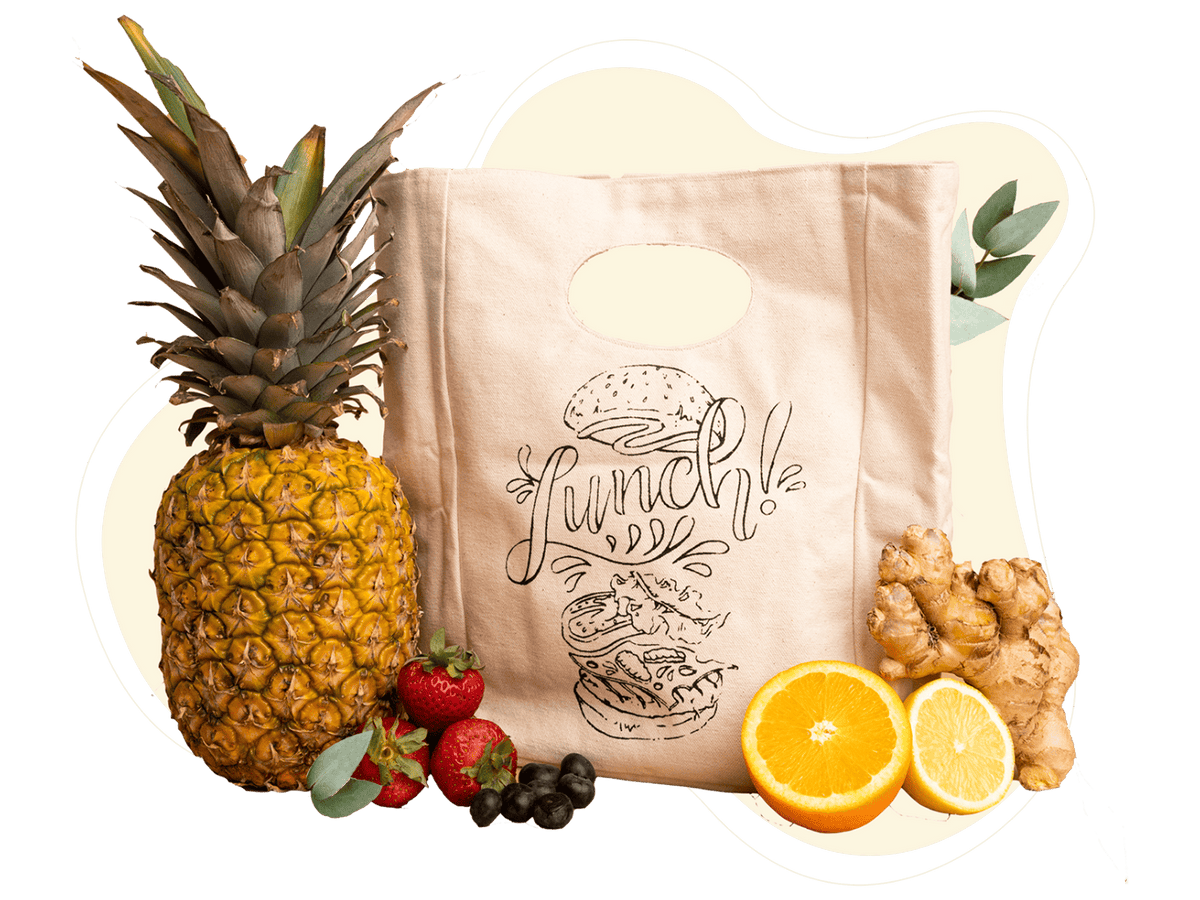 Canvas Lunch Bag by Organic Cotton Mart
