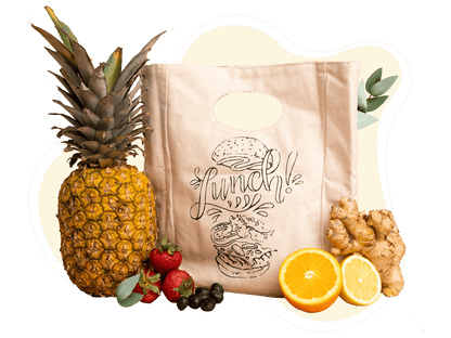 Canvas Lunch Bag by Organic Cotton Mart