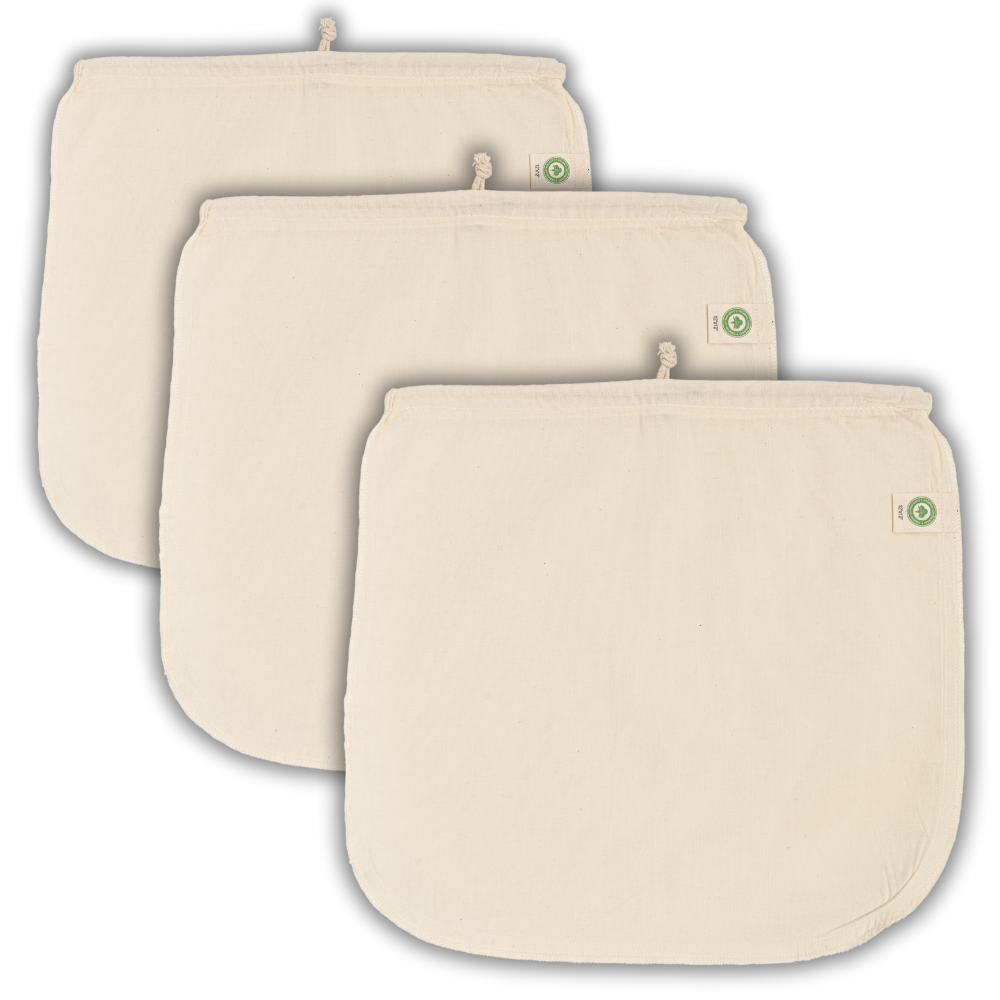 Nut Milk Bags by Organic Cotton Mart