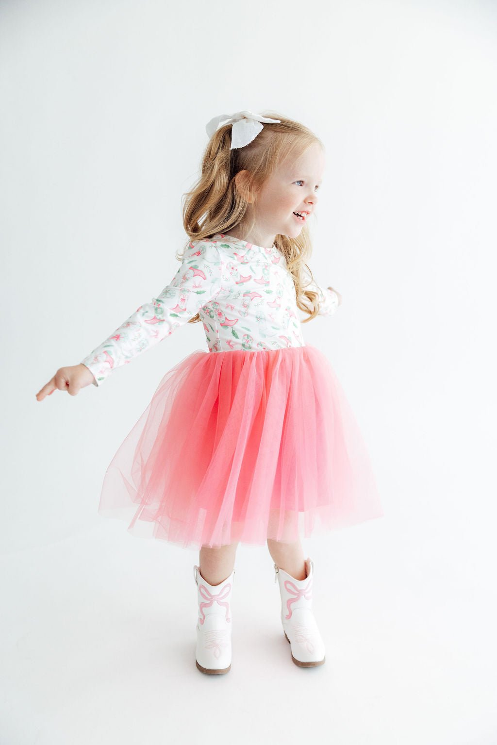 Country Christmas L/S Tutu DressTutu Dress L/STorqelo.com