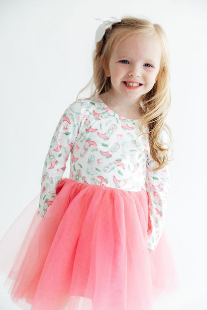 Country Christmas L/S Tutu DressTutu Dress L/STorqelo.com