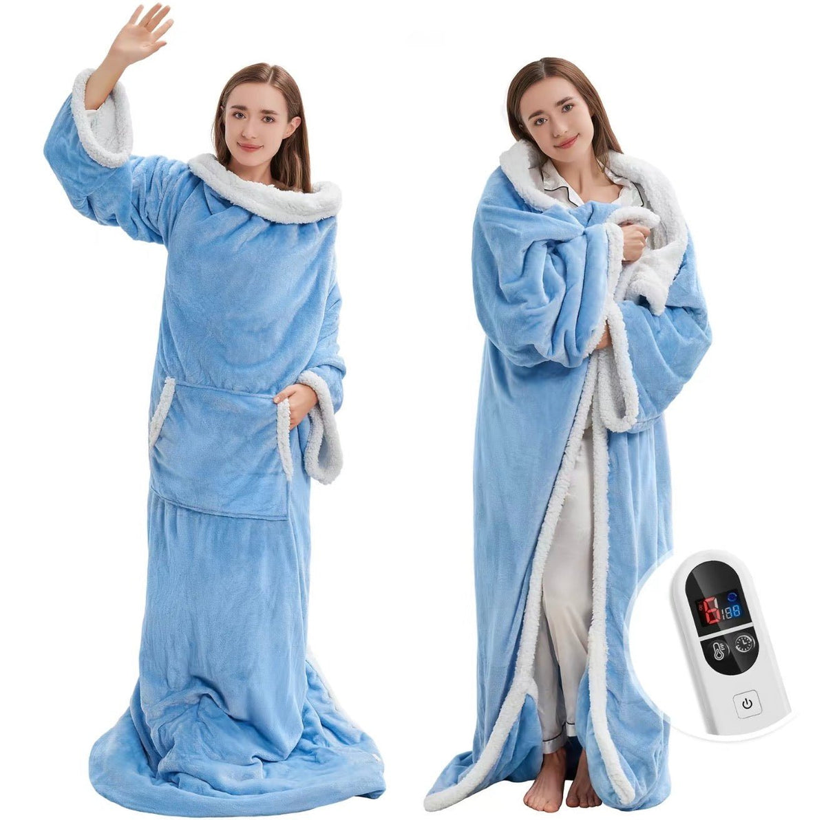 CozyNest Heated Wearable BlanketTorqelo.com