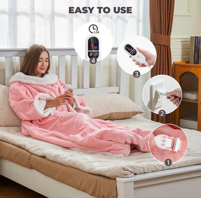 CozyNest Heated Wearable BlanketTorqelo.com
