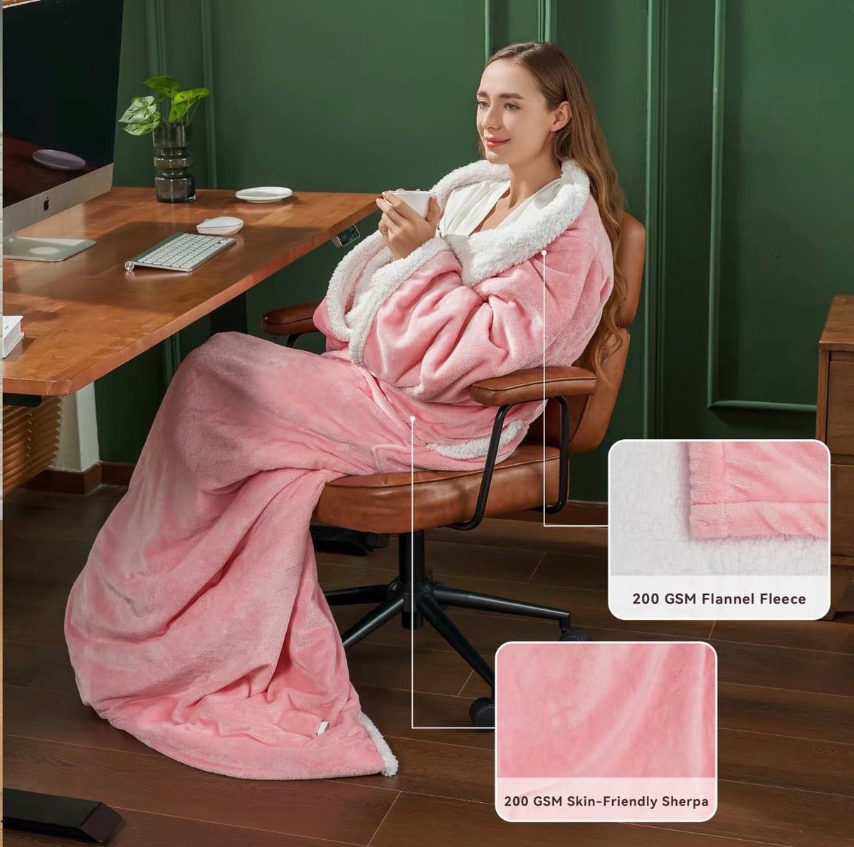CozyNest Heated Wearable BlanketTorqelo.com
