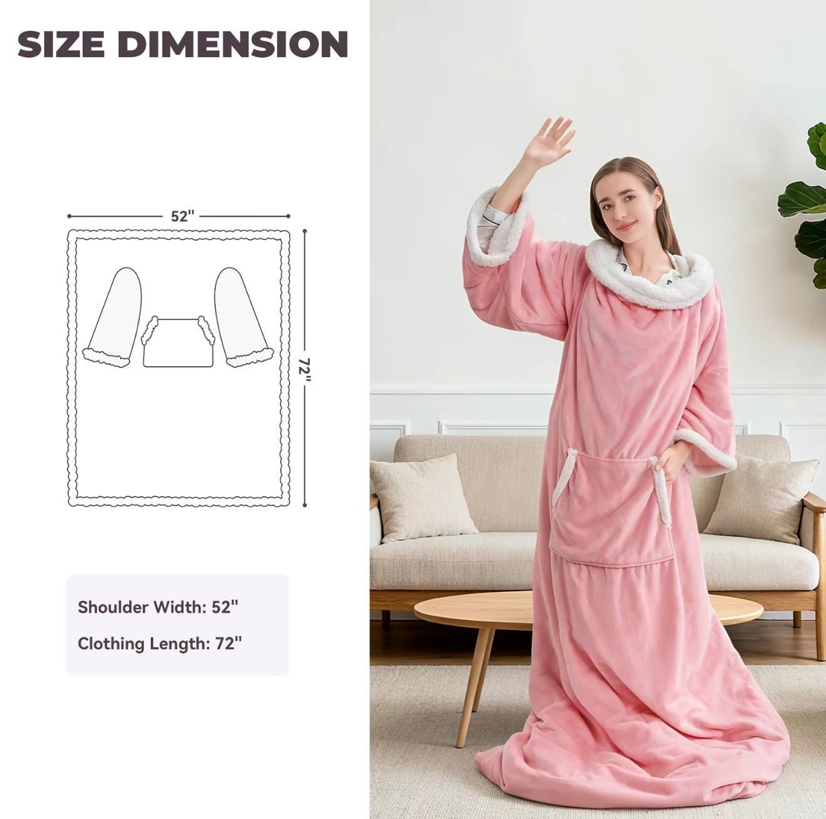 CozyNest Heated Wearable BlanketTorqelo.com