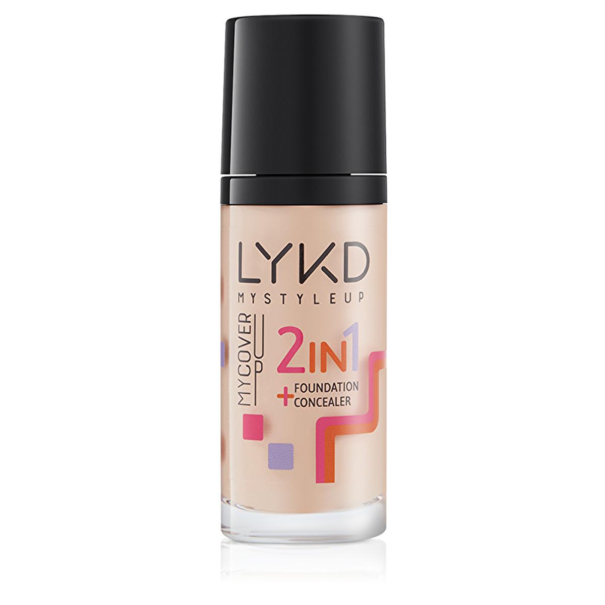 LYKD 2-in-1 foundation Soft Fair – view 2