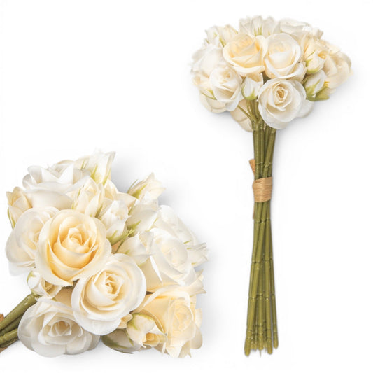 Cream Mini Rose Bundle by Rust & Cinder