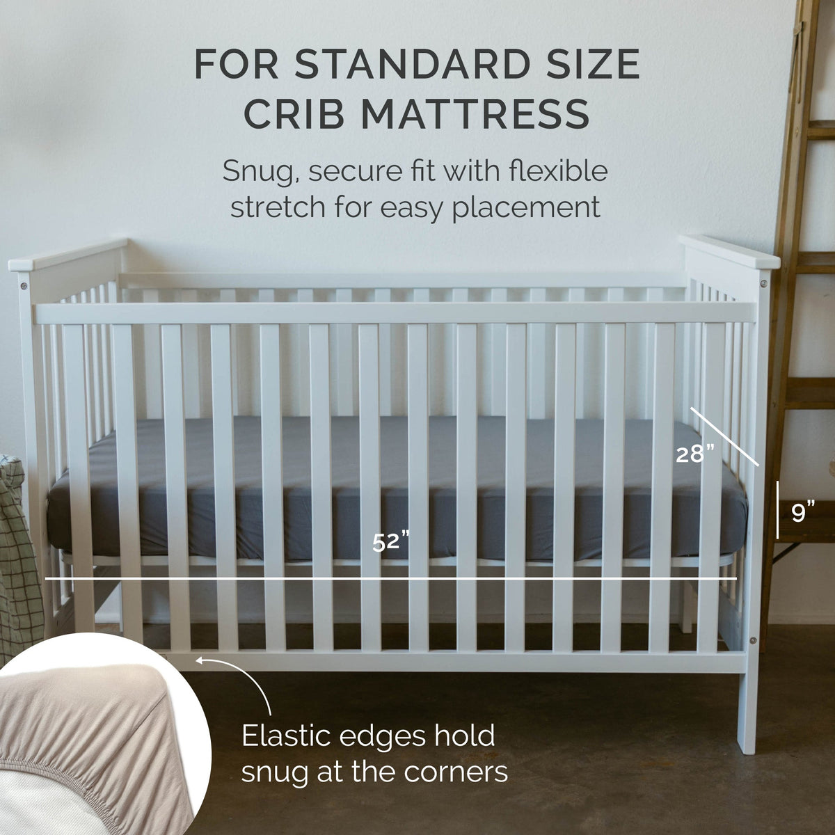 Crib Sheets by Parker Baby Co.