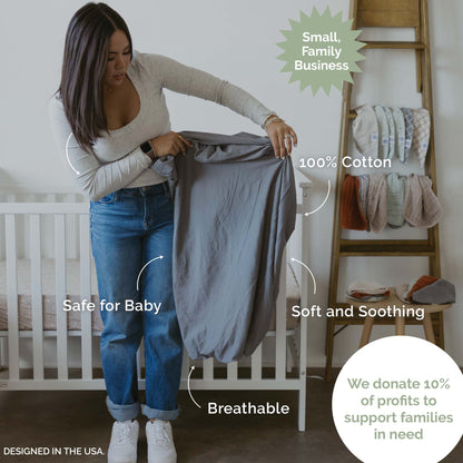 Crib Sheets by Parker Baby Co.