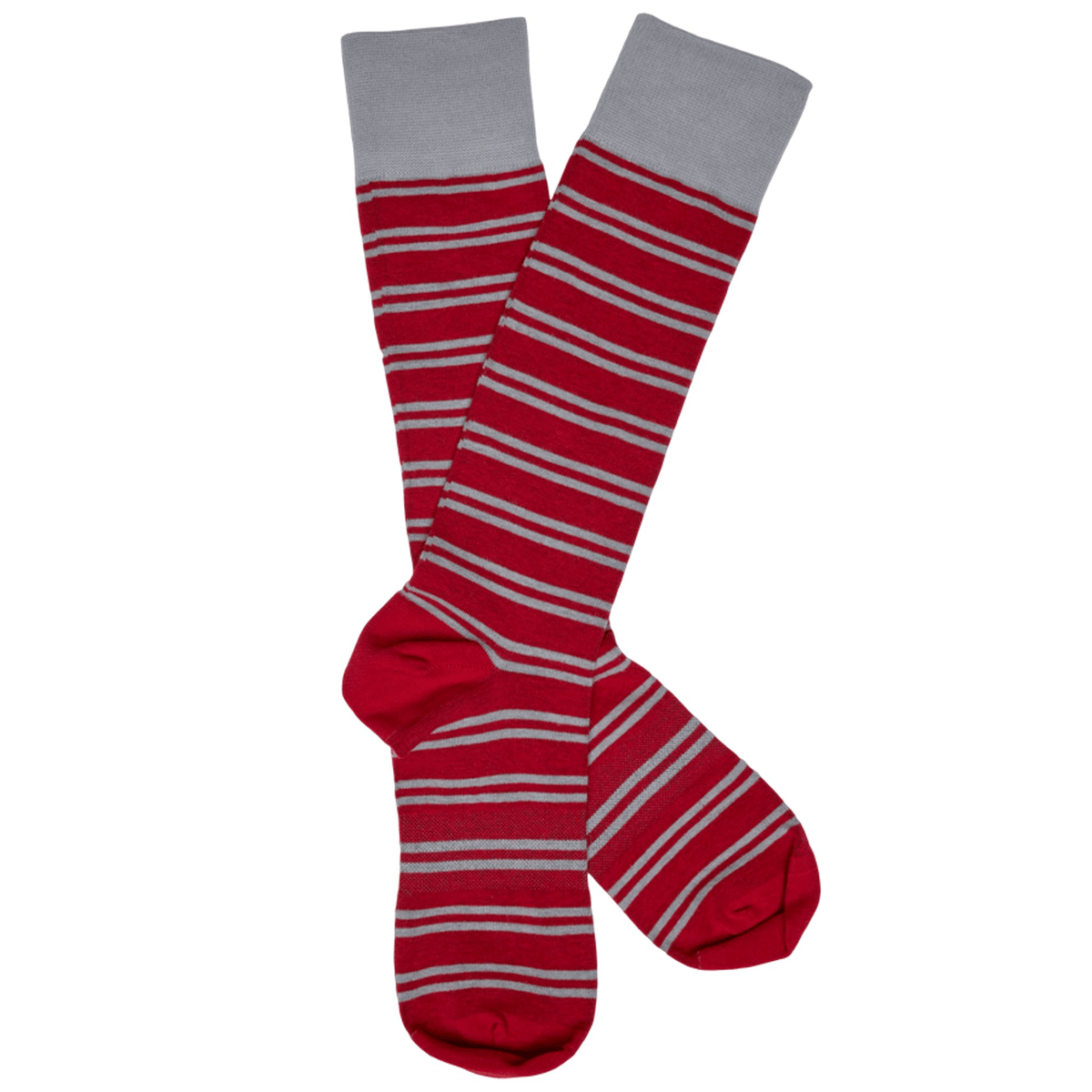 Crimson - Double Stripe SocksTeam ColorwaysTorqelo.com
